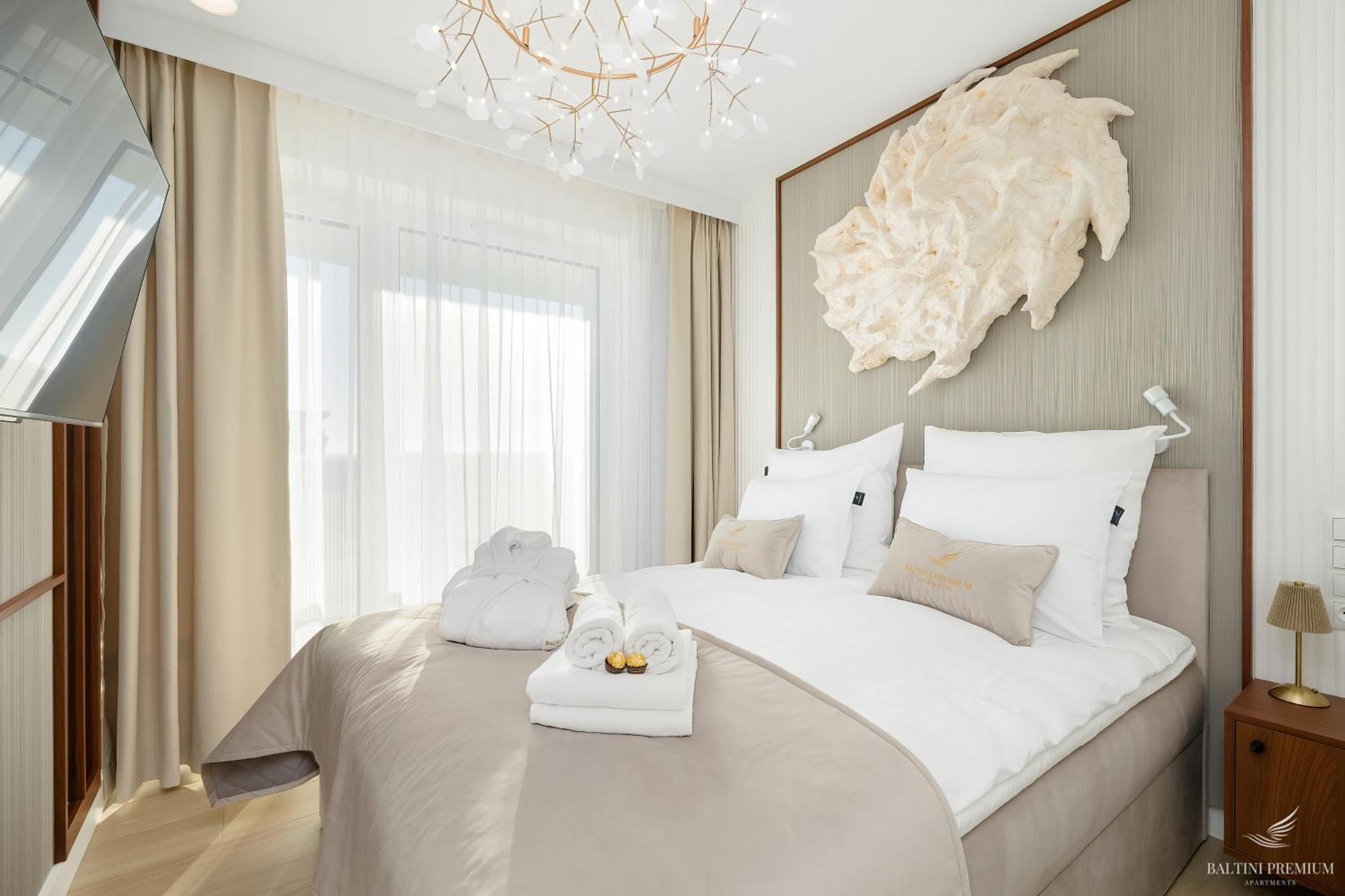 Baltini Premium Apartament Polanki Aqua コウォブジェク 部屋 写真
