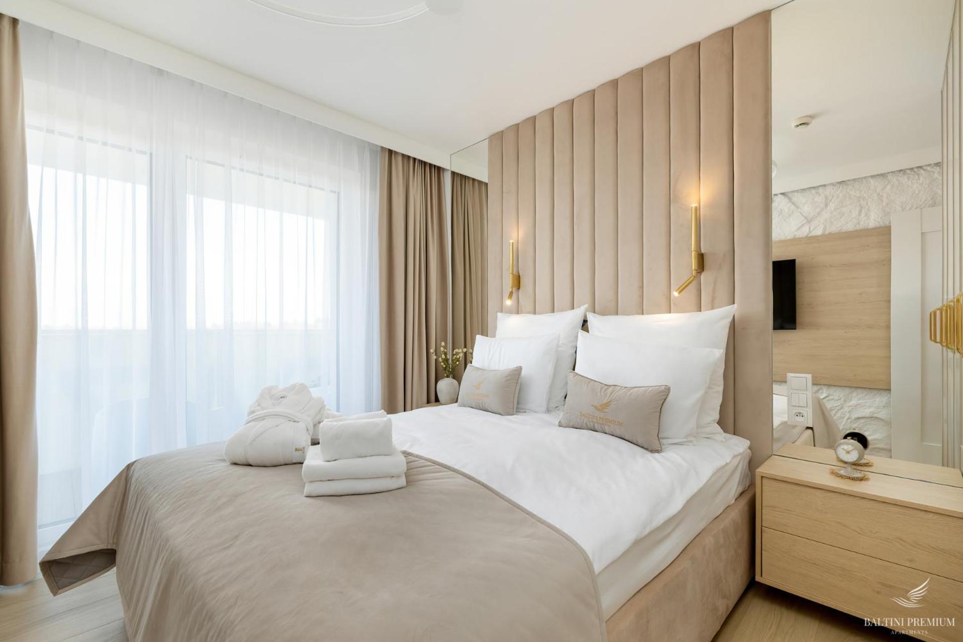 Baltini Premium Apartament Polanki Aqua コウォブジェク 部屋 写真